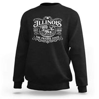 Illinois State Pride Sweatshirt The Prairie State Souvenir Gift