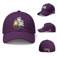 Cat Mom Baseball Cap Three Cool Cats with Sunglasses