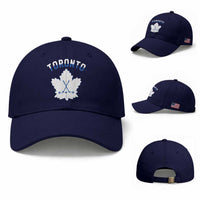 Toronto Ice Hockey Lover Baseball Cap Gift For Torontonian