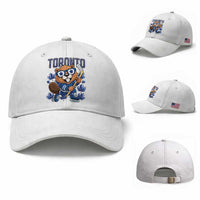 Toronto Ice Hockey Beaver Baseball Cap Canadian Pride Gift