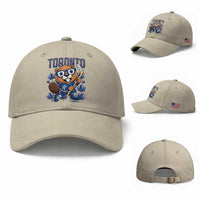 Toronto Ice Hockey Beaver Baseball Cap Canadian Pride Gift