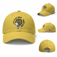 Lets Play Darts Right Meow Baseball Cap Cute Cat Dart Player Pub Game Gift