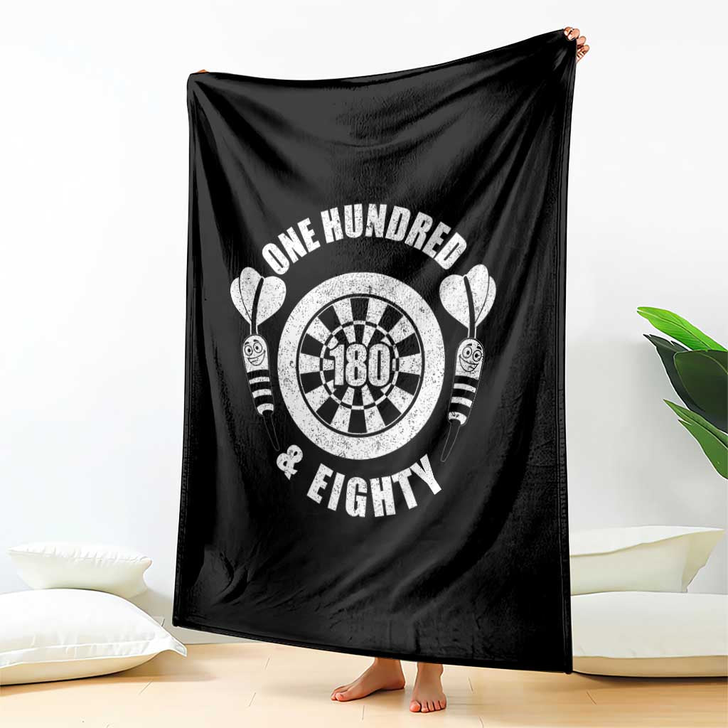 Triple 20 Master Dartist Gift Throw Blanket One Hundred And Eighty - Wonder Print Shop