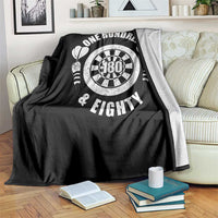 Triple 20 Master Dartist Gift Throw Blanket One Hundred And Eighty - Wonder Print Shop