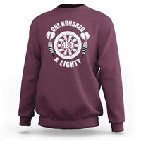 Triple 20 Master Dartist Gift Sweatshirt One Hundred And Eighty - Wonder Print Shop