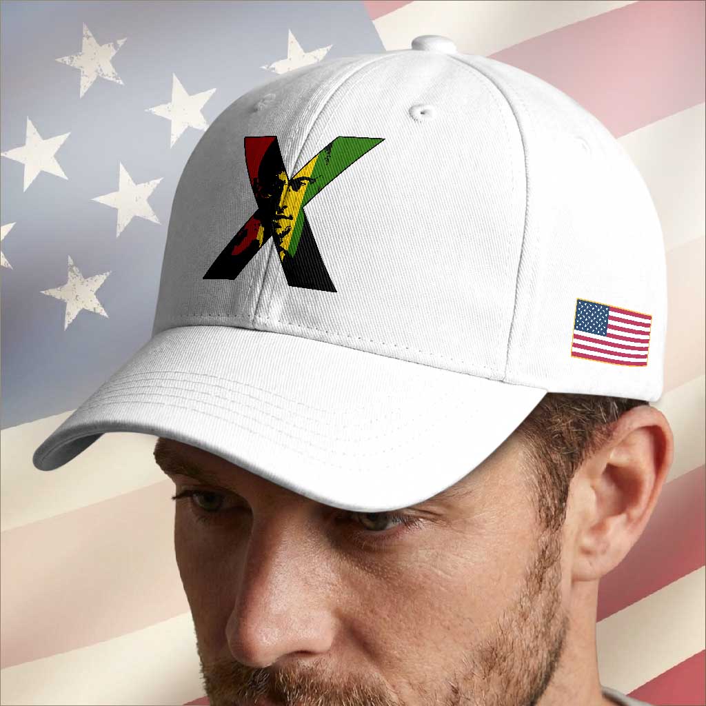Malcolm X Baseball Cap African American Heritage Gift