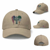 Patriotic Irish American Cross Baseball Cap St Patricks Day Religious Gift
