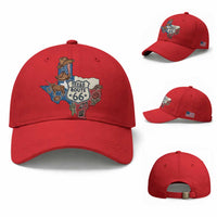 Texas Route Highway 66 Adventure Baseball Cap Desert Road Trip Graphic