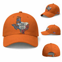 Texas Route Highway 66 Adventure Baseball Cap Desert Road Trip Graphic