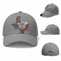 Texas Route Highway 66 Adventure Baseball Cap Desert Road Trip Graphic