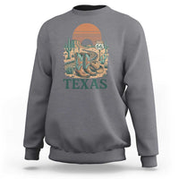 Vintage Route Highway 66 Texas Sweatshirt Amarillo Road Trip Adventure