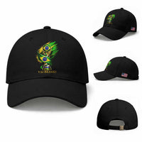 Brazil Soccer Fan 2026 Gift Baseball Cap Vai Brasil