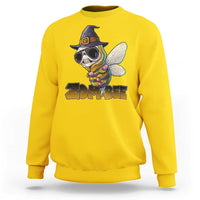 Halloween Zombie Bee Sweatshirt Zombee Funny Dabbing - Wonder Print Shop