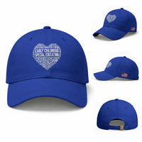 Early Childhood Special Education Teacher Baseball Cap Caring Compassionate Kindness