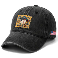 Funny Pirate Baseball Washed Cotton Baseball Cap Sport Lover Gift