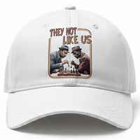 MLK And Malcolm X Baseball Cap They Not Like Us Revolutionary Leaders