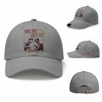 MLK And Malcolm X Baseball Cap They Not Like Us Revolutionary Leaders