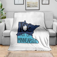 Ice Out Of Minneapolis Throw Blanket Minnesota Community Support Gift