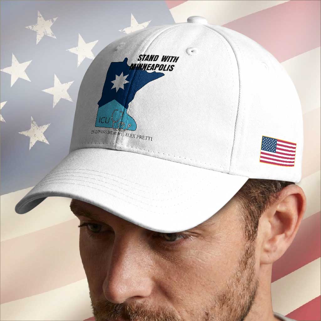 Stand With Minneapolis Baseball Cap In Loving Memory Of Alex