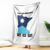 Stand With Minneapolis Throw Blanket Social Justice Support