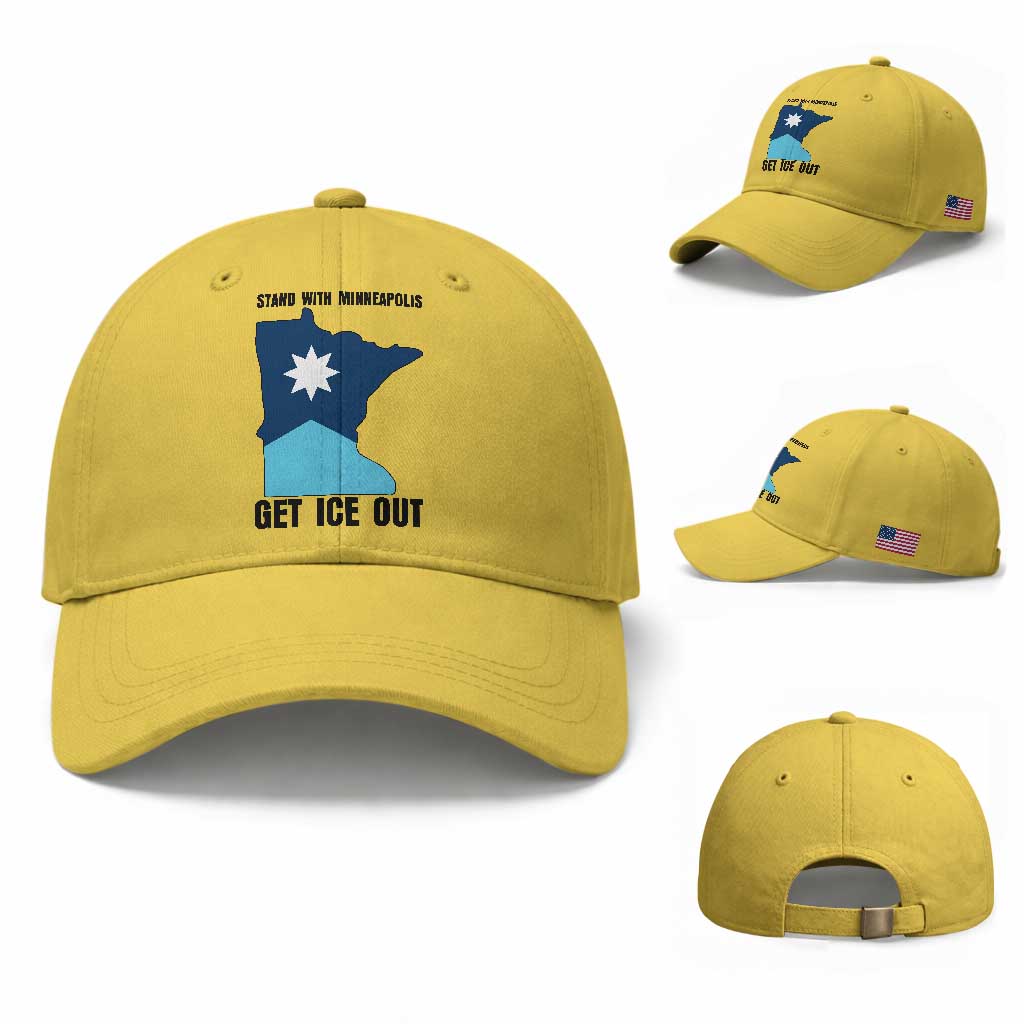 Stand With Minneapolis Baseball Cap Social Justice Support