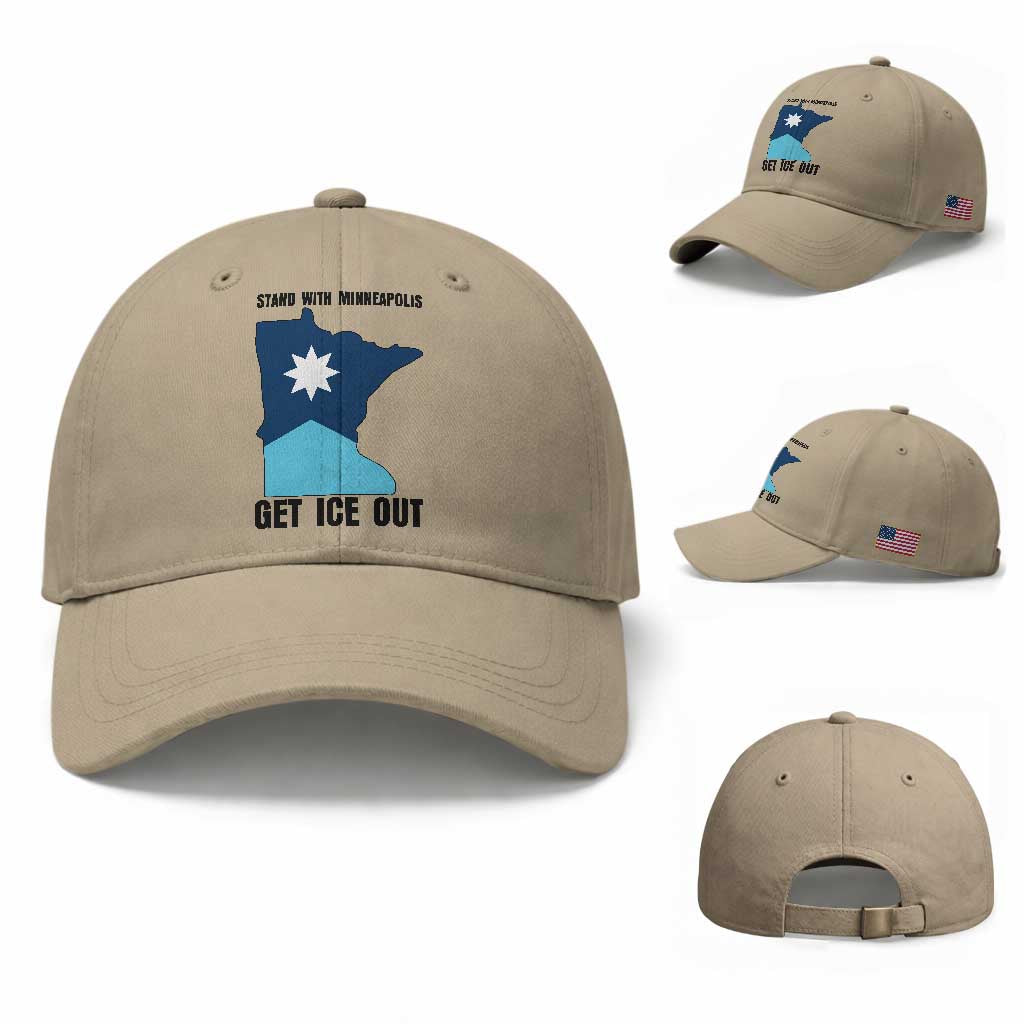 Stand With Minneapolis Baseball Cap Social Justice Support