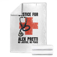 Justice For Alex Pretti Throw Blanket Minneapolis Support Gift
