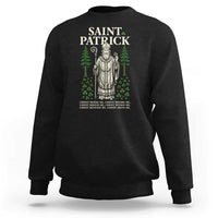 Saint Patrick Breastplate Prayer Sweatshirt Irish Christian Gift