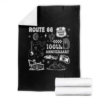 Route Highway 66 100th Anniversary Throw Blanket The Mother Road Centennial