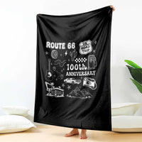 Route Highway 66 100th Anniversary Throw Blanket The Mother Road Centennial