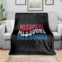 The Show Me State Pride Throw Blanket Gift For Missouri Lovers