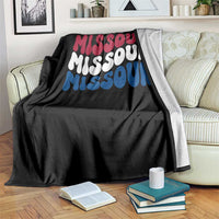 The Show Me State Pride Throw Blanket Gift For Missouri Lovers