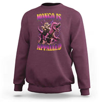 Fantasy Book Reader Geeky Cat Lover Sweatshirt Mongo Is Appalled