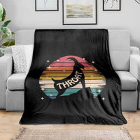 Raunchy Humor Throw Blanket Throat Goat Meme Gift - Wonder Print Shop
