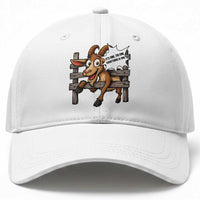 Funny Goat Baseball Cap It Is Fine I Am Fine Everything Is Fine