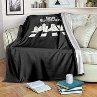 Fresno Nightcrawler Throw Blanket Folklore Gothic Horror Cryptid Gift - Wonder Print Shop
