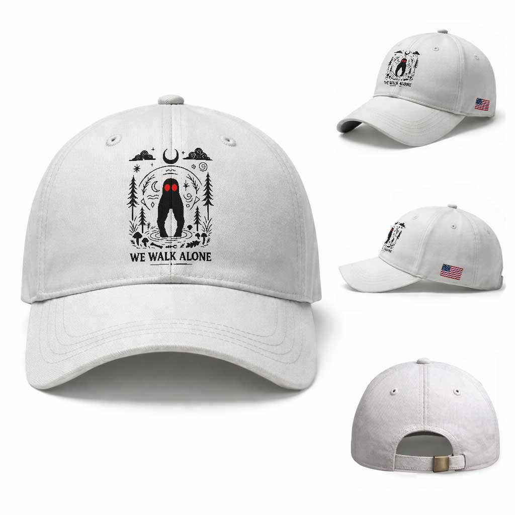 We Walk Alone Fresno Nightcrawler Baseball Cap California Cryptid Hunter