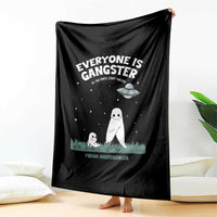 Gangster Til The Pants Start Walkin Nightcrawler Throw Blanket Funny Cryptid Hunter - Wonder Print Shop