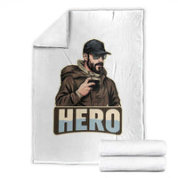 Community Hero Alex Pretti Throw Blanket Minneapolis Support Gift
