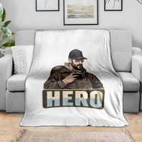 Community Hero Alex Pretti Throw Blanket Minneapolis Support Gift