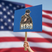 Community Hero Alex Pretti Protest Sign Minneapolis Support Gift