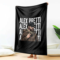 Alex Pretti Throw Blanket Minneapolis Hero Nurse Community Support Gift