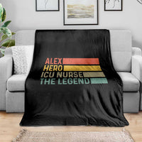 Vintage Retro Gift Throw Blanket Vintage Retro Gift