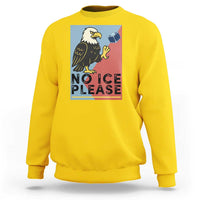American Eagle No Ice Please Sweatshirt Minnesota Protest Support Gift