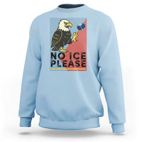 American Eagle No Ice Please Sweatshirt Minnesota Protest Support Gift