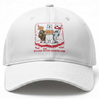 Hands Off Greenland Baseball Cap Support Greenlander Gift