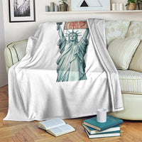 Stand With Minneapolis Throw Blanket Statue Of Liberty Torch Justice Support