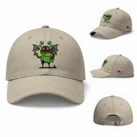 Funny Mothman Baseball Cap St Patricks Day Cryptid Gift