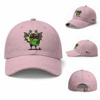 Funny Mothman Baseball Cap St Patricks Day Cryptid Gift