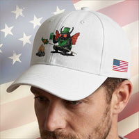 Funny Cryptid Mothman Baseball Cap St Patricks Day Gift